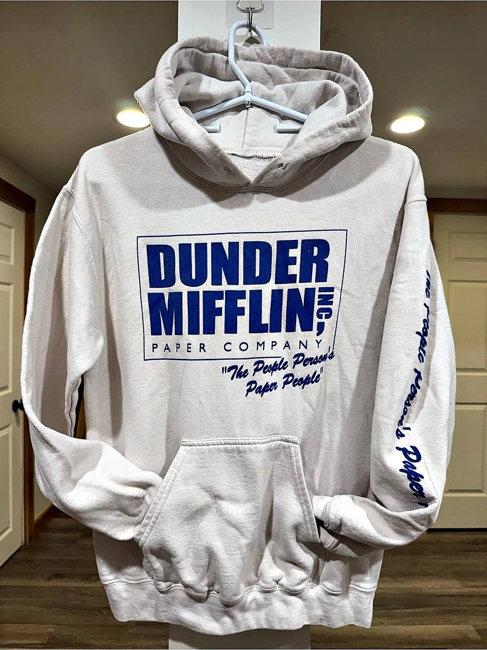 The Office Dunder Mifflin The People Person's Paper People Hoodie